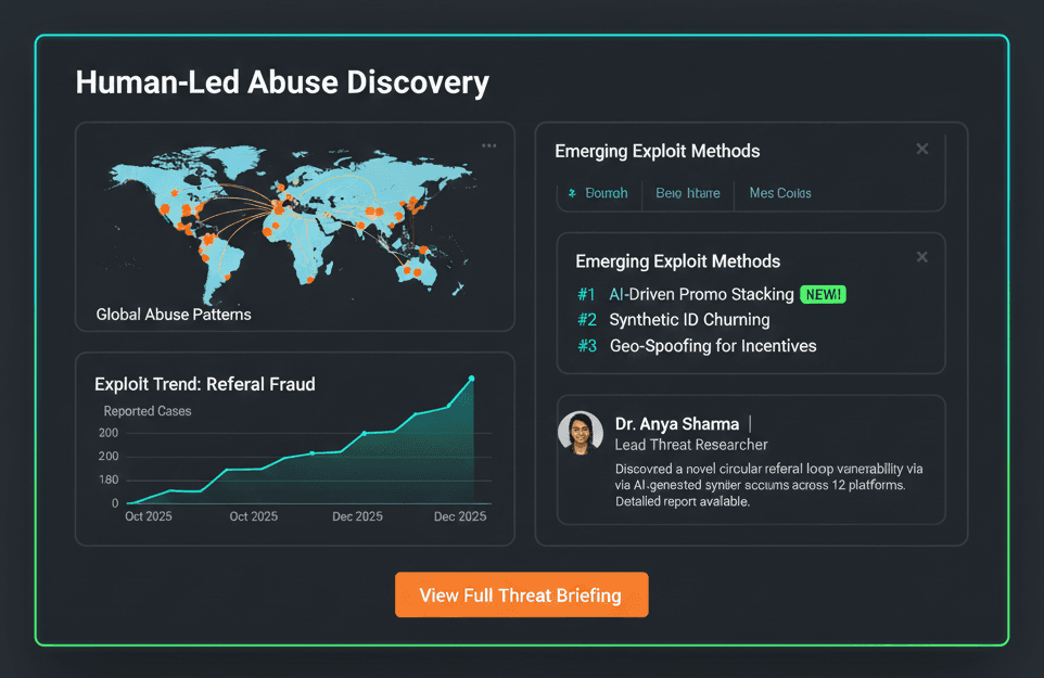Human-Led Abuse Discovery - Threat intelligence and research findings